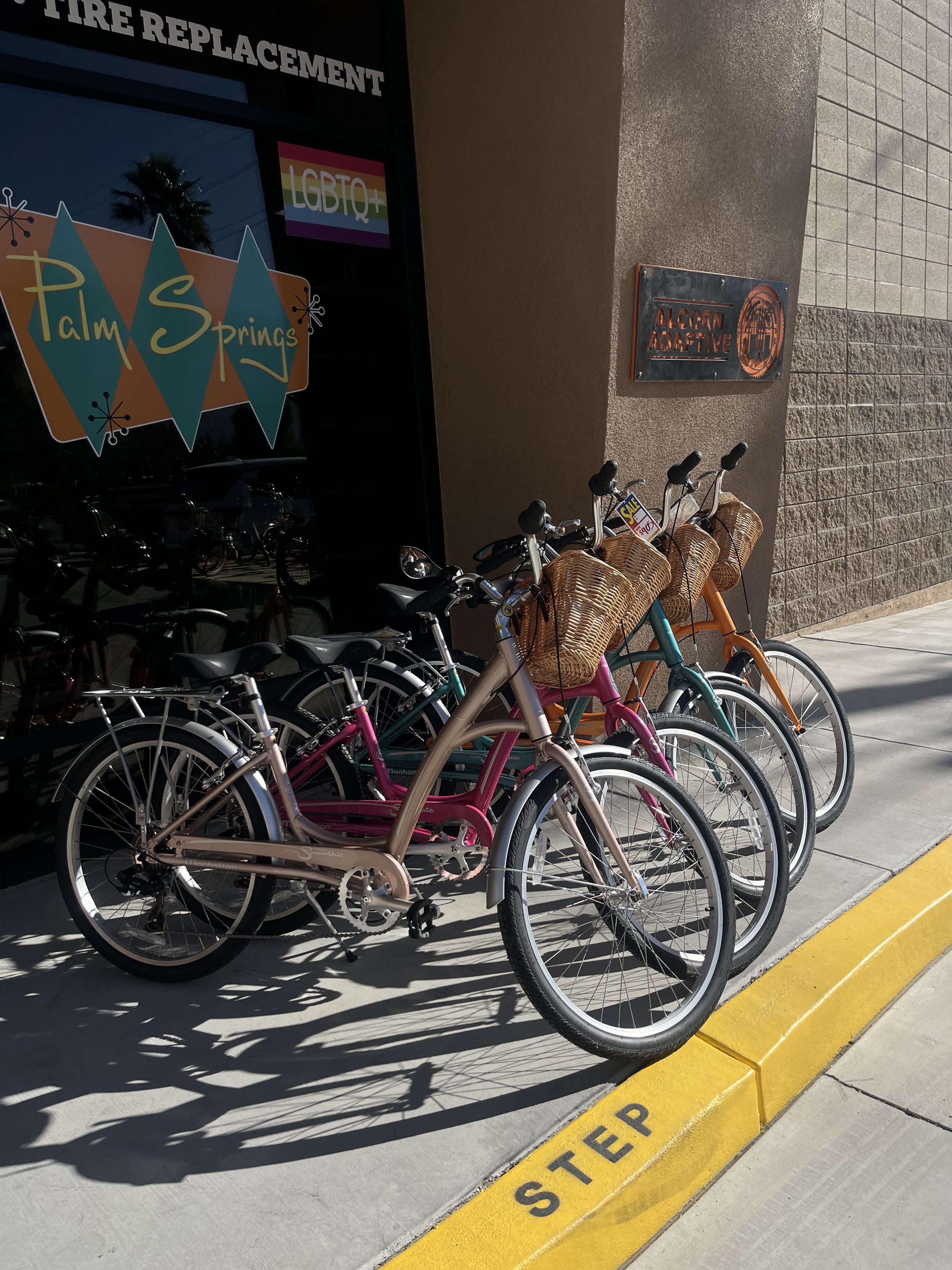 Adaptive bikes at Alcorn Adaptive
